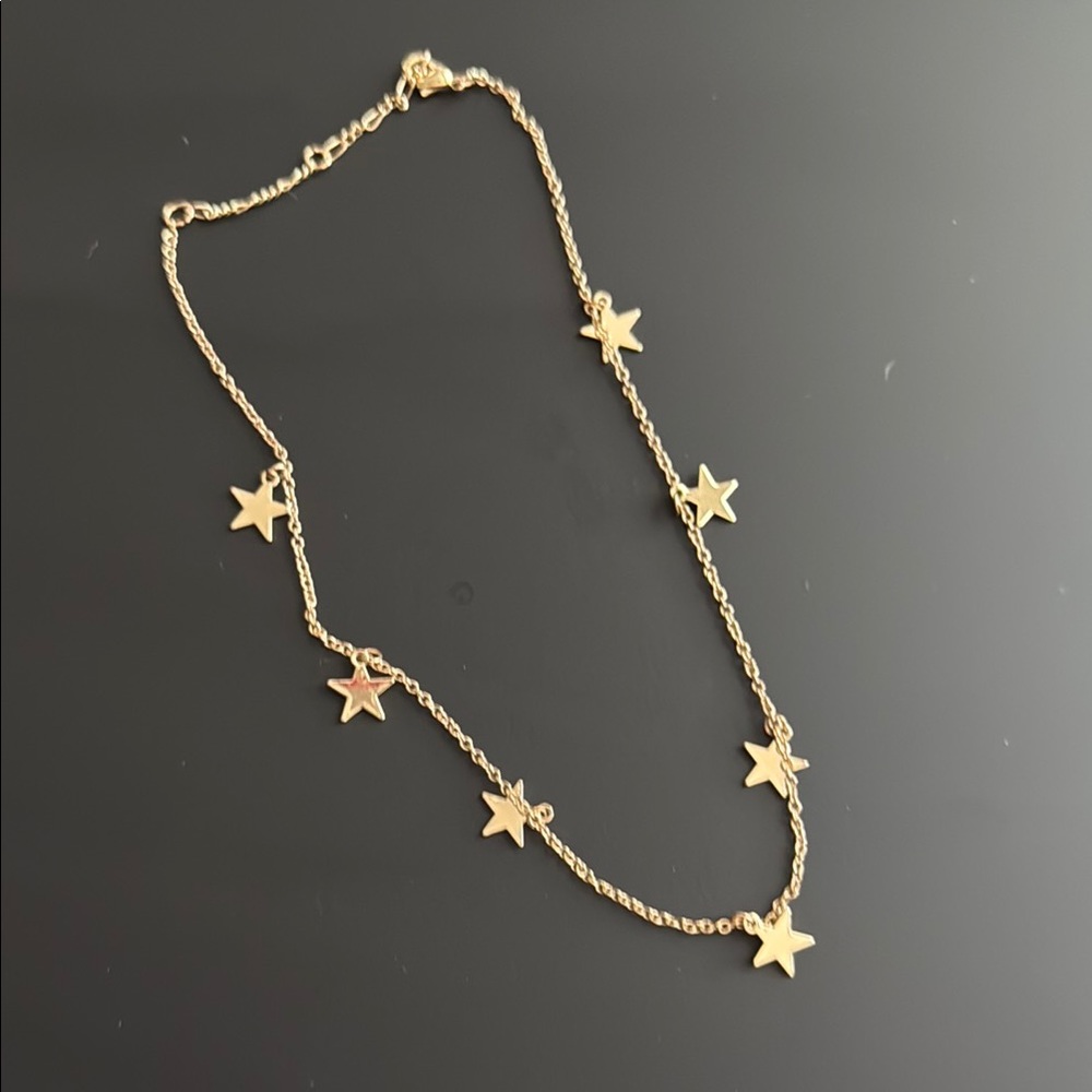 Gold Star Charm Necklace